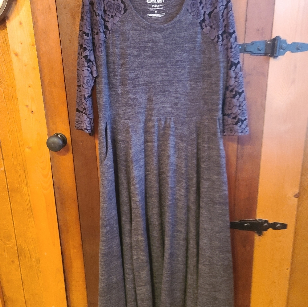 TORRID  plush soft maxi dress